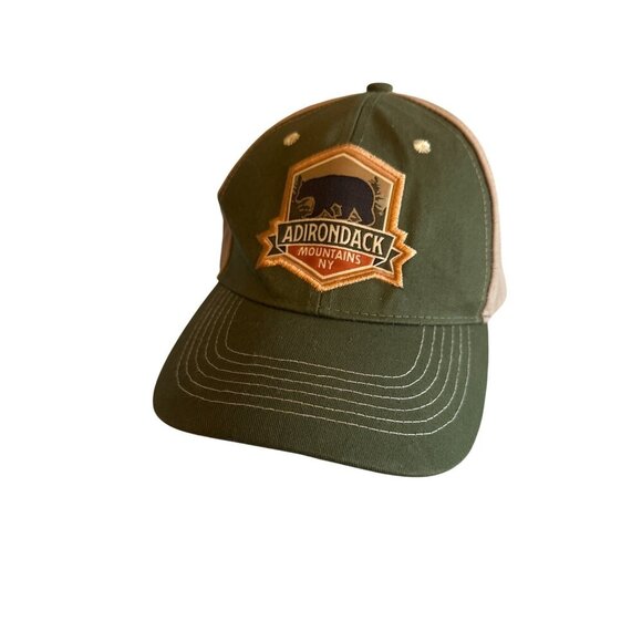 Adirondack Mountains NY Two-Tone Baseball Cap By Rileys - Picture 1 of 5